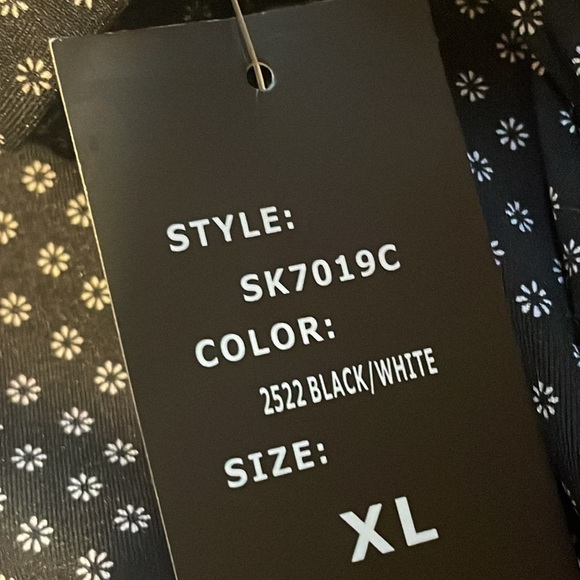 ROBERT LOUIS WOMEN'S Pull on PALAZZO PANTS sailor black white wide leg XL New - Picture 7 of 14